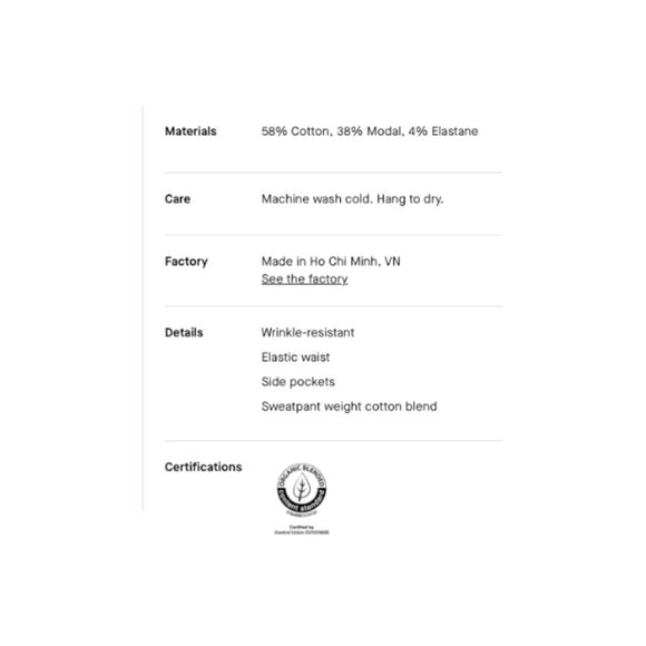 Everlane Dream Pant Charcoal Gray XXS - Picture 4 of 8